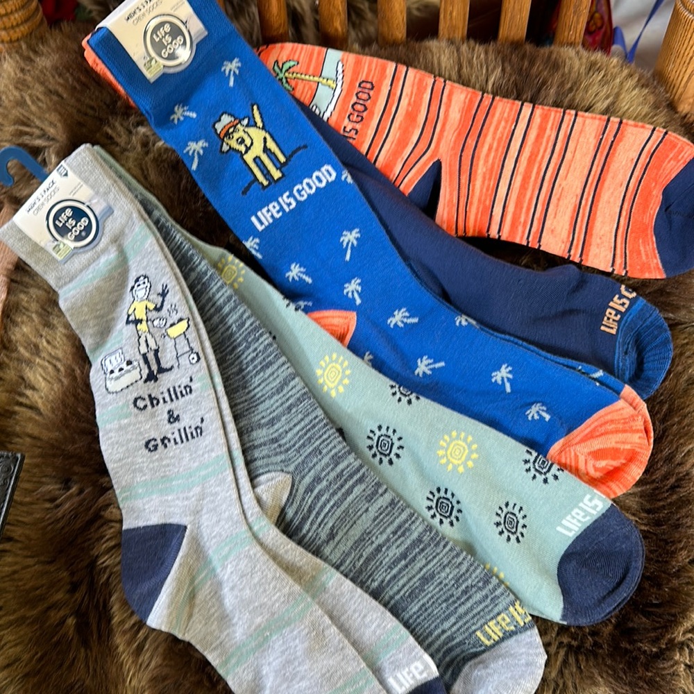 Life is good socks